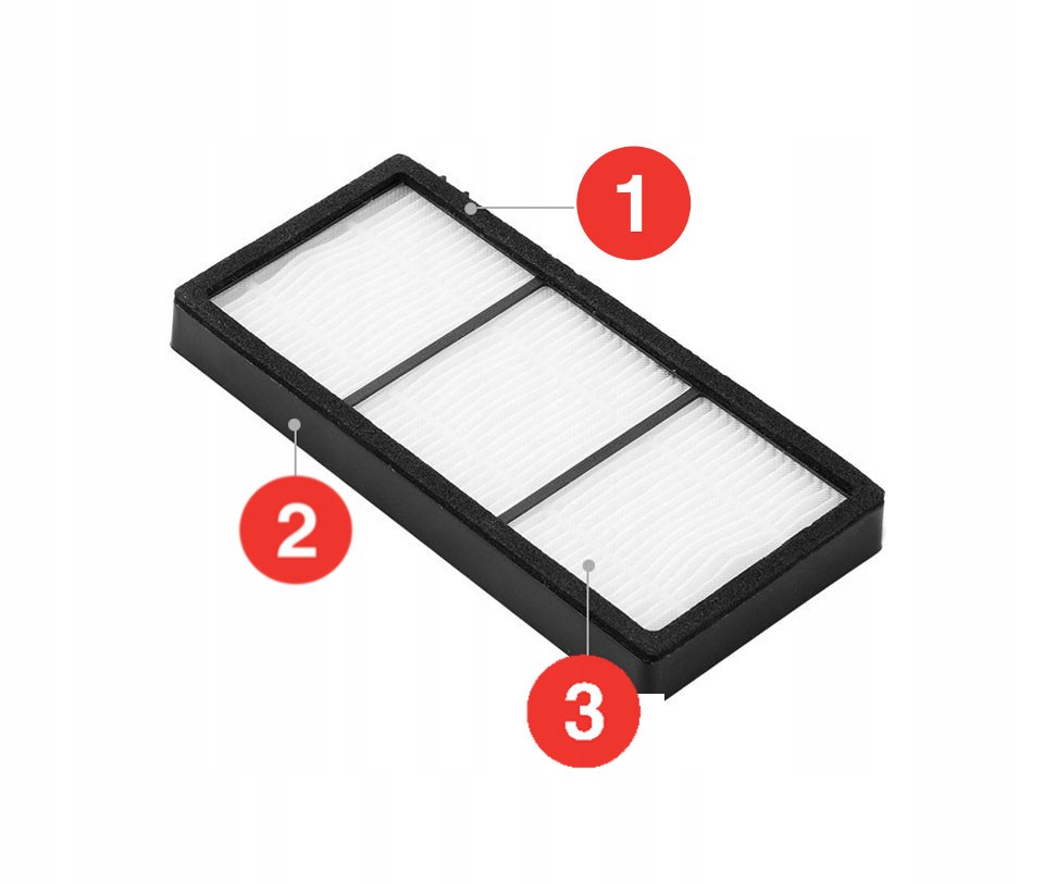 Irobot Roomba - Filtr HEPA 800 900 960 975 976 Rodzaj zamiennik
