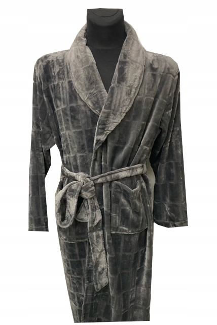 

Szlafrok męski polarowy M,L,XL,XXL szary