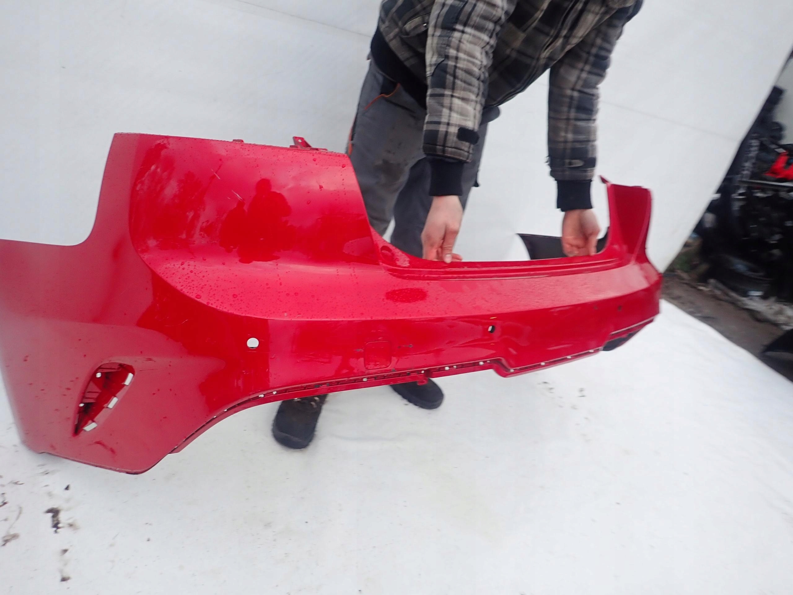 KIA STINGER 17-> bumper rear part rear PDC