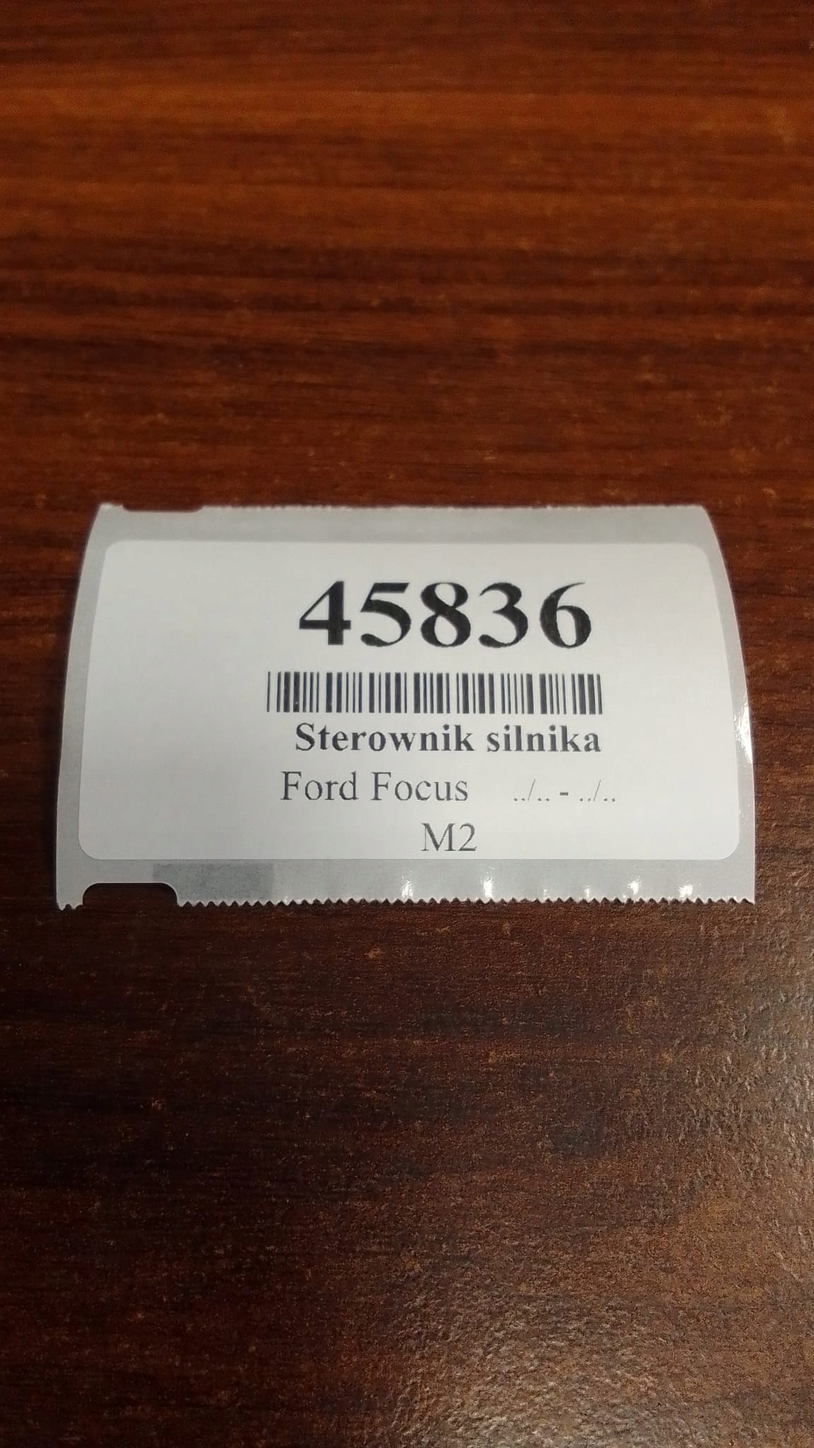 FORD FOCUS II control unit of the engine 4M5112A650JK