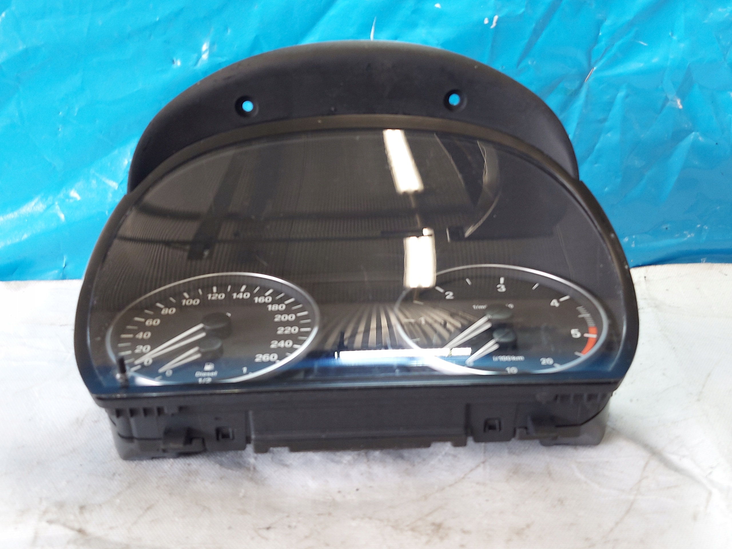 dials clock BMW E91 320D 102535075