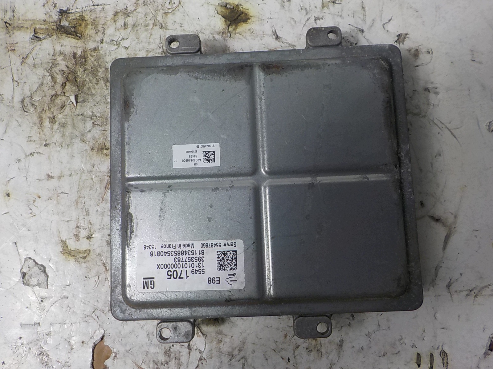 OPEL INSIGNIA computer control unit 55491705 395357783