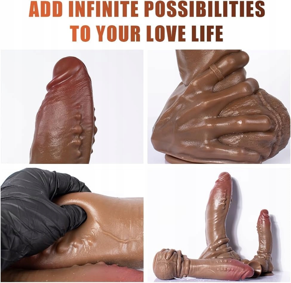 DILDO Realistyczny Dildo Podwójny Dildo Mocny Dildo Prostata D110-L — miniatura 6