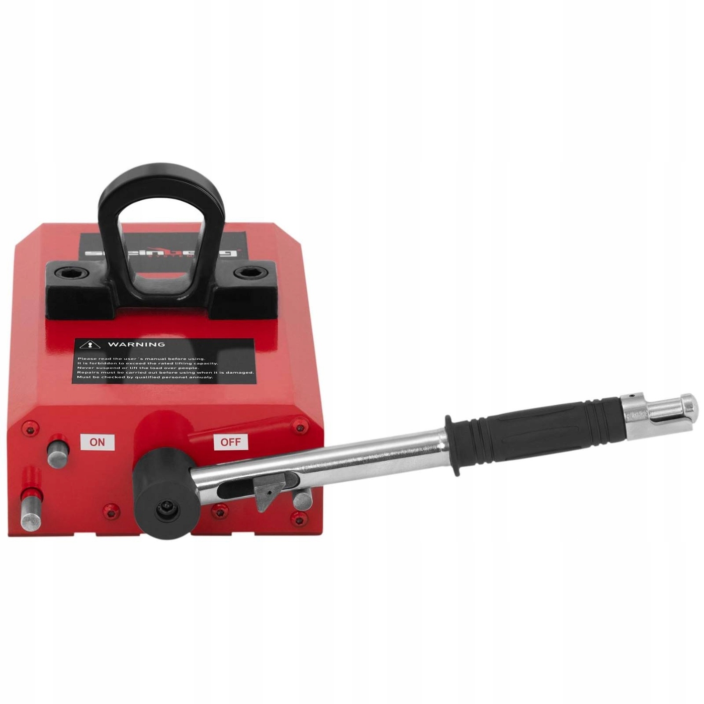 PODNOŚNIK MAGNETYCZNY CHWYTAK DO BLACHY 600 kg Udźwig 600 kg