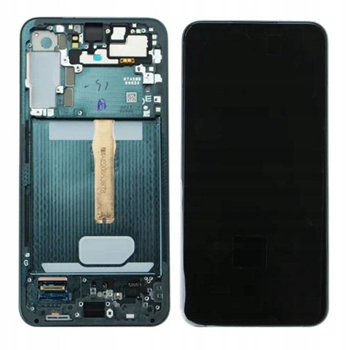 Nowy Ekran LCD Samsung Galaxy S22 Plus SM-S906F Z Ramką Zielony