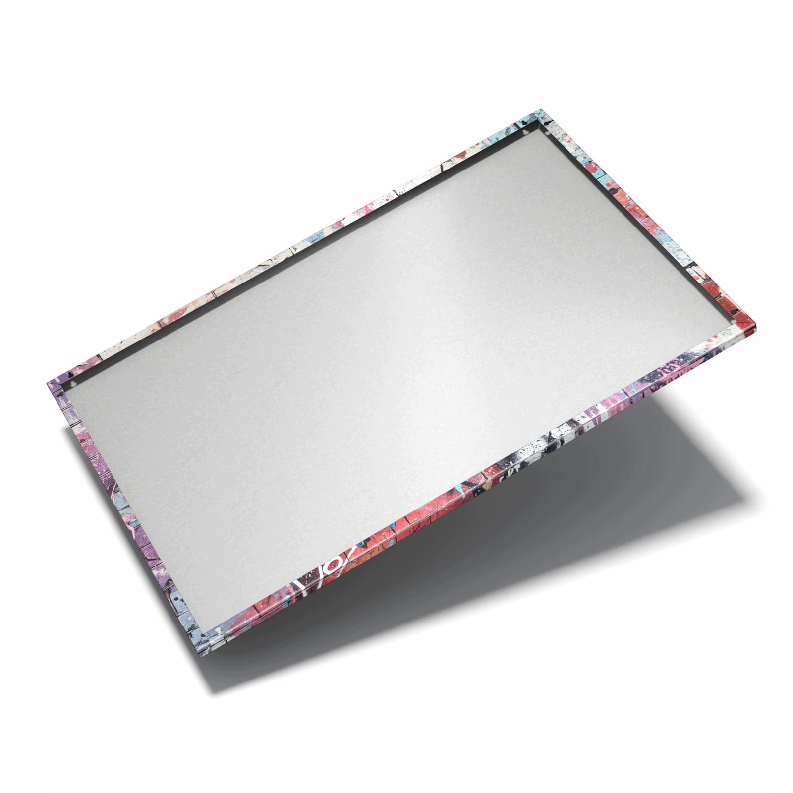 Magnetická tabule Abstraktní Zeď s graffiti 60 × 40 cm