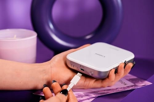 CANON Zoemini 2 Mobilna Drukarka Zdjęć Bluetooth Smartfon Tablet Biała — miniatura 6