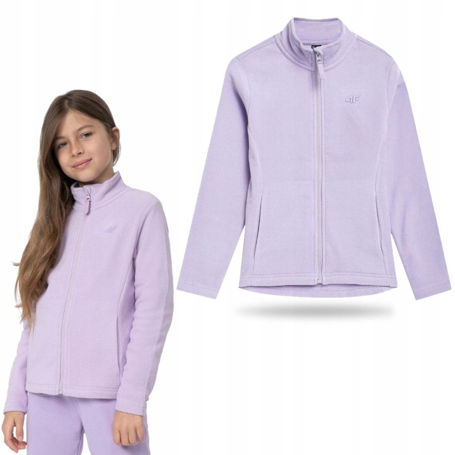 

Bluza Polarowa Dziewczęca 4F Dziecięca Polar Sport