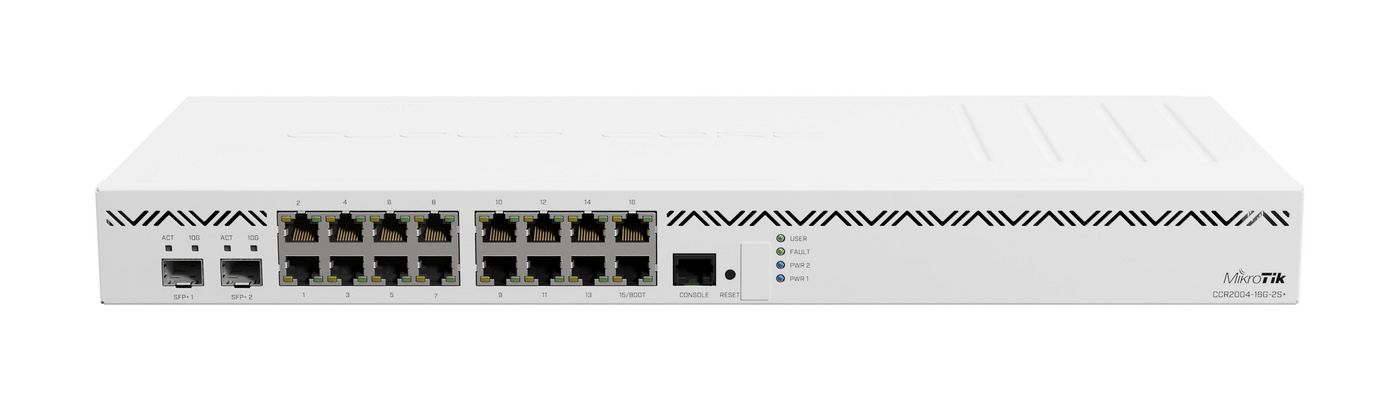MikroTik Cloud Core Router (výkonný směrovač pro firemní sítě)