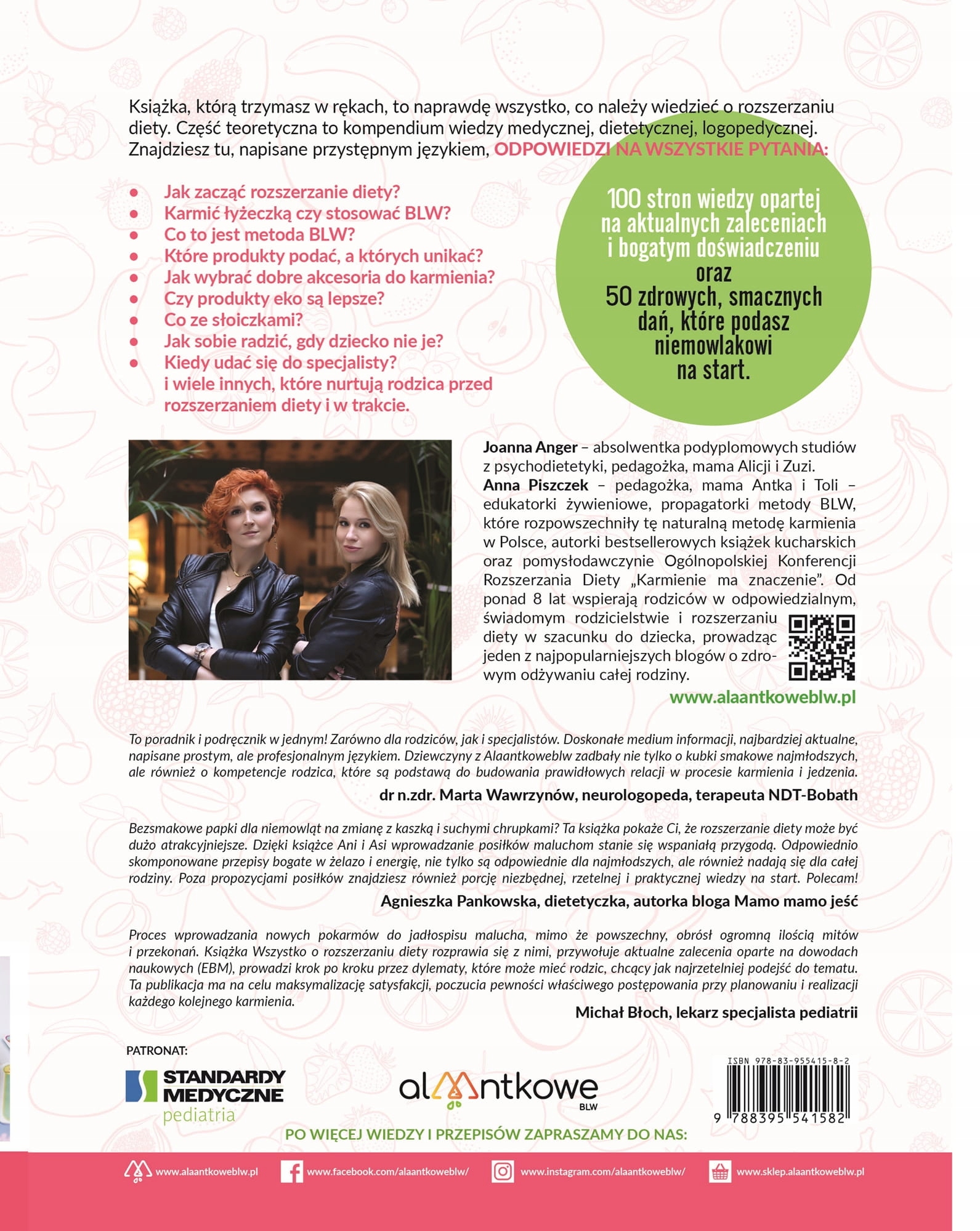 KSIĄŻKA WSZYSTKO O ROZSZERZANIU DIETY 50 PRZEPISÓW NA START ALAANTKOWE ISBN 0978839554158