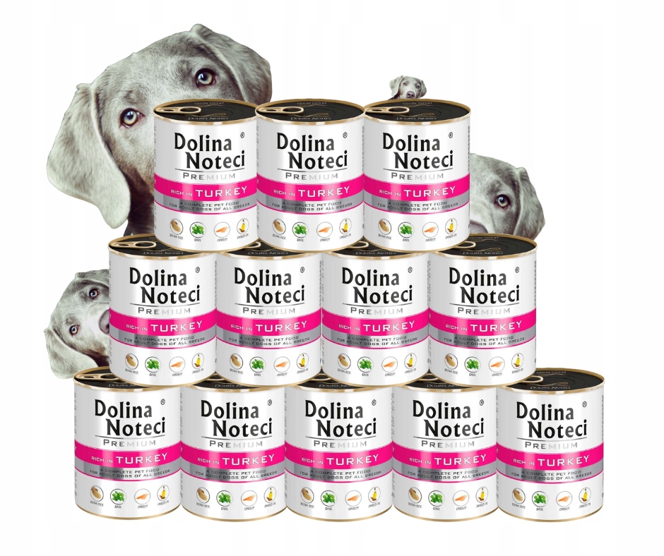 Levně Krmivo pro psy Dolina Noteci Krůta sada 12 x 800 g