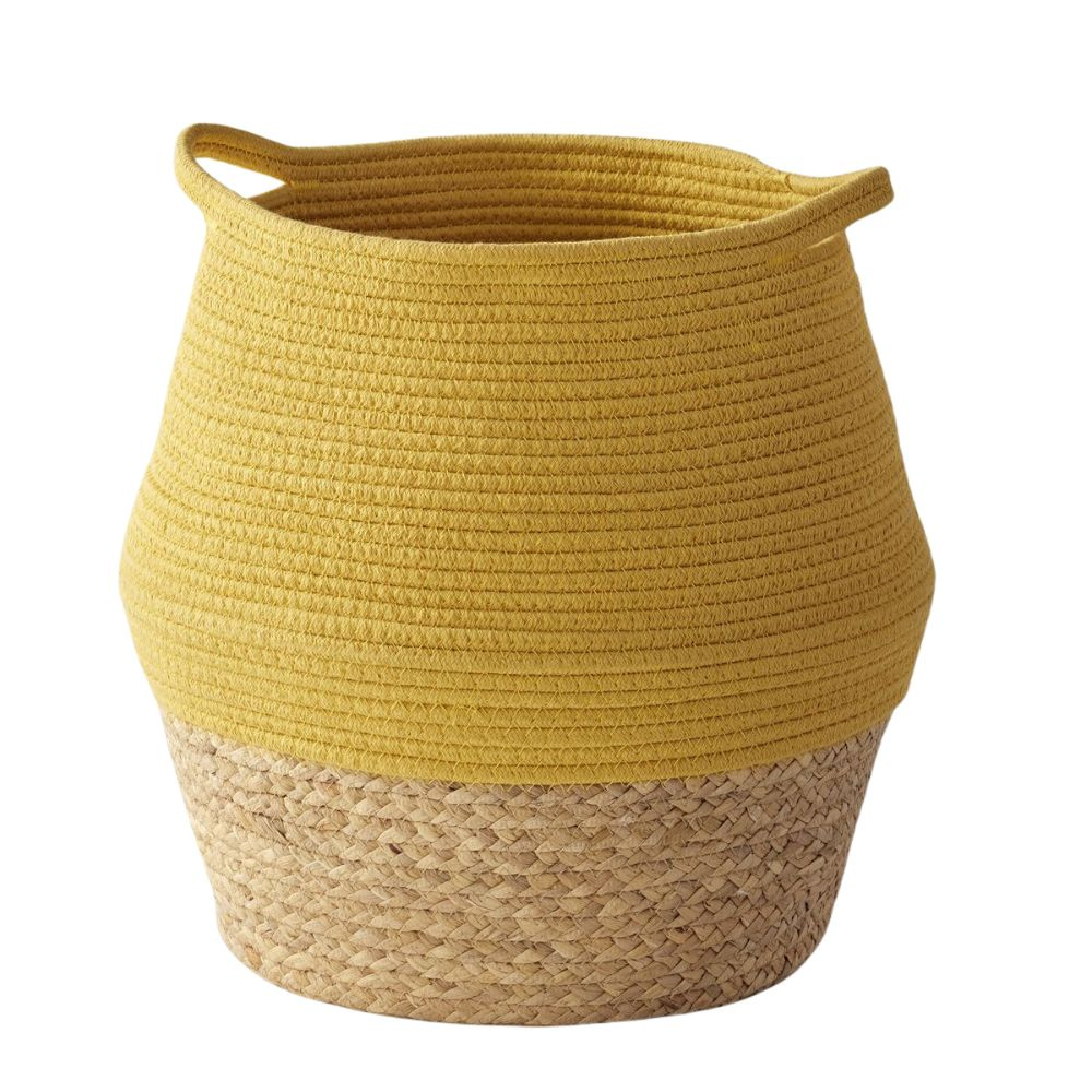 Kosz na zabawki okrągły PAON bawełniany, Ø 30 cm