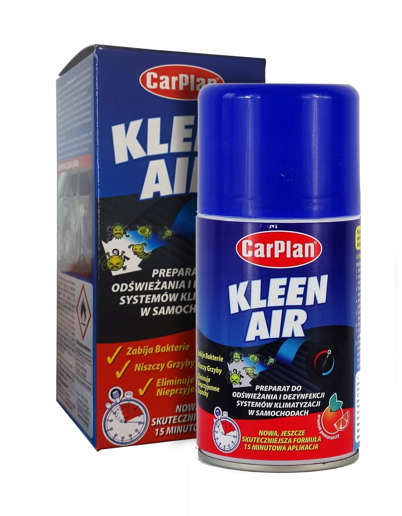 

CarPlan Preparat do dezynfekcji klimatyzacji 150ml