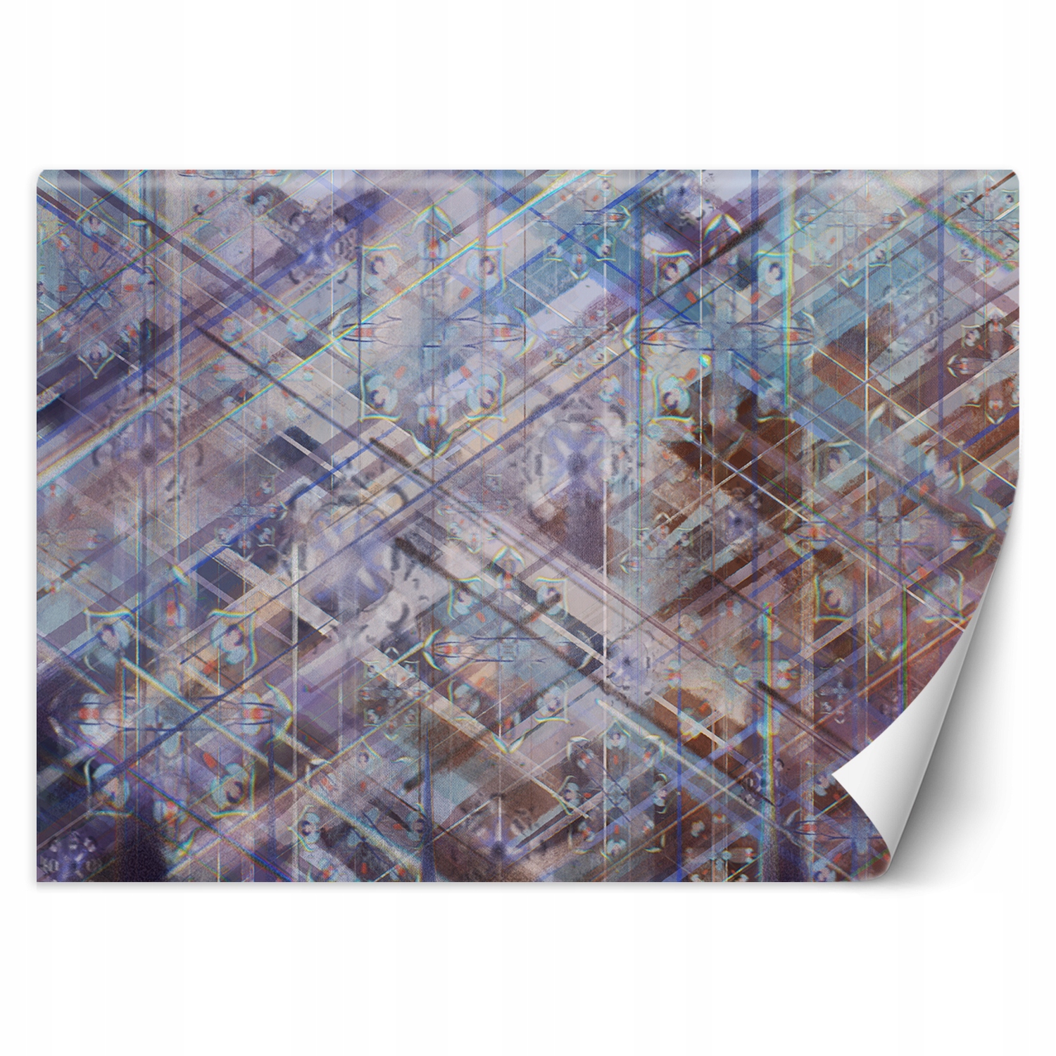 Fototapeta Abstraktní geometrické tvary 150x105