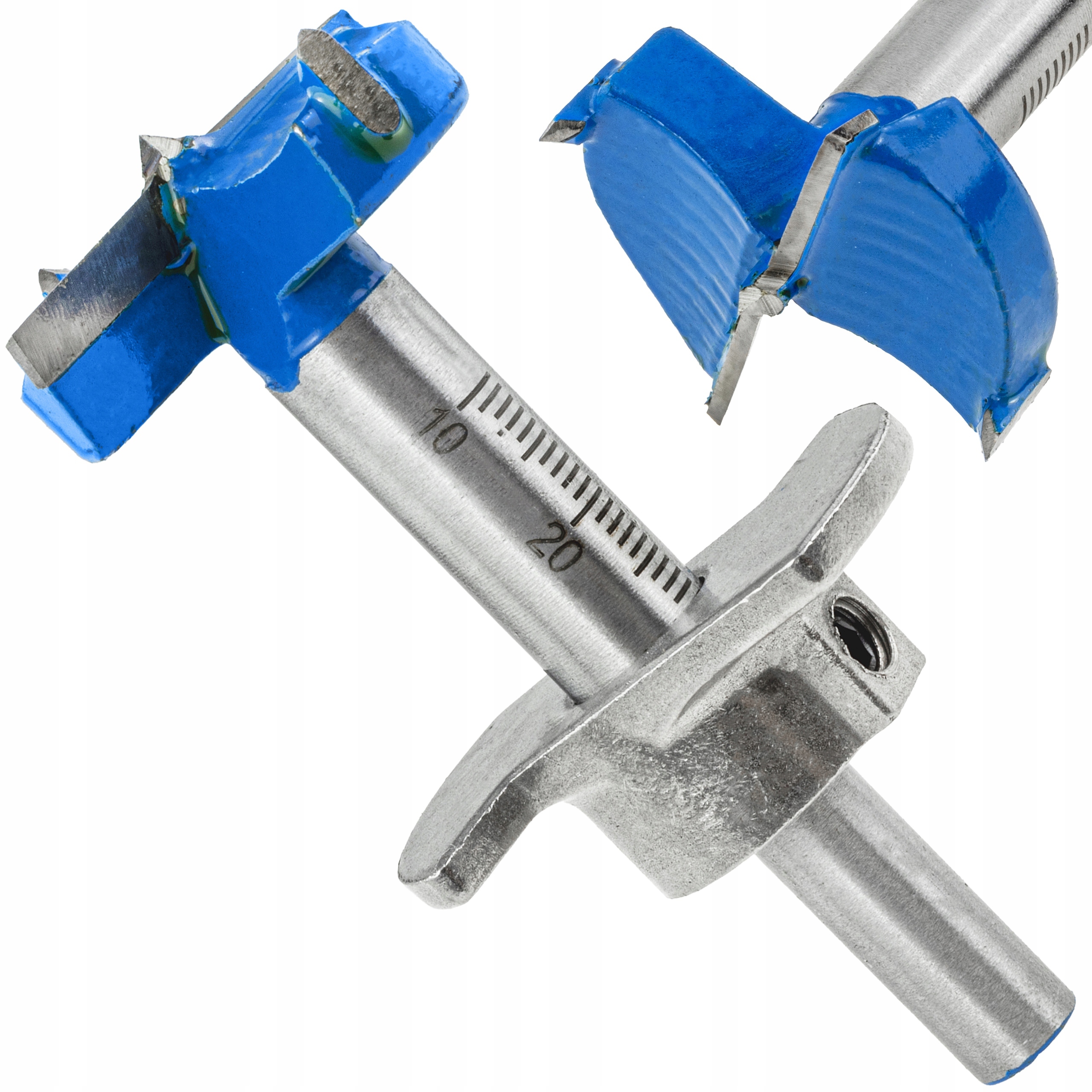 FREZ PUSZKOWY 35 MM Z OGRANICZNIKIEM WIERTŁO WĘGLIK HSS REGULOWANY WALCOWY