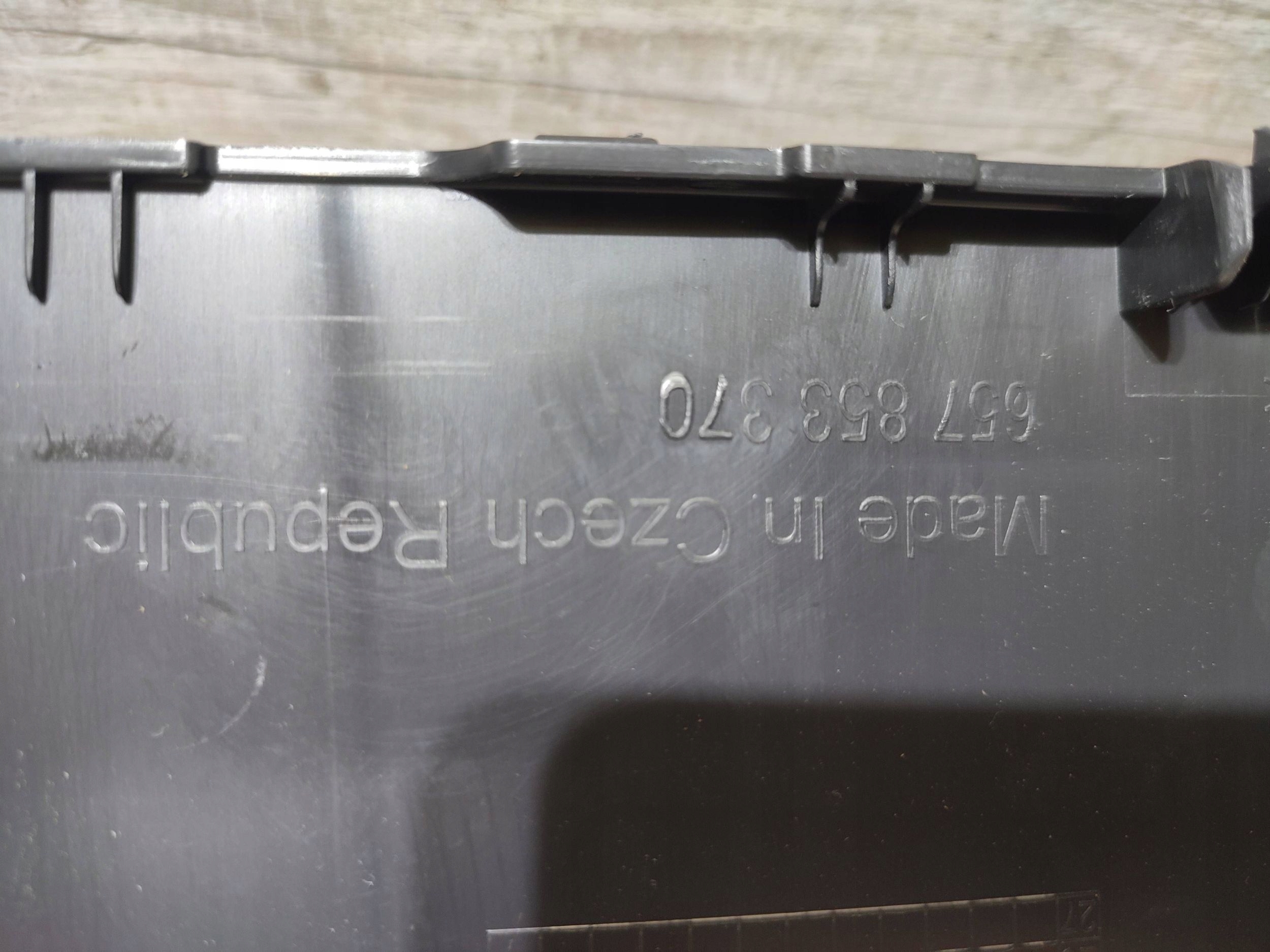 Skoda Scala 2020 right side moulding threshold front