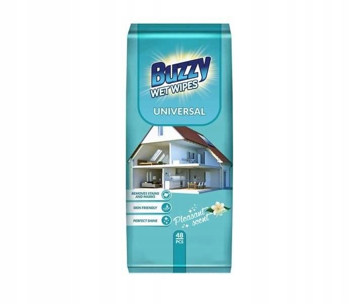 

Buzzy Chusteczki Do Czyszczenia Uniwersalne 48SZT