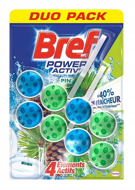 

Bref Kulki Koszyk Wc Aktive Pine 2X50G