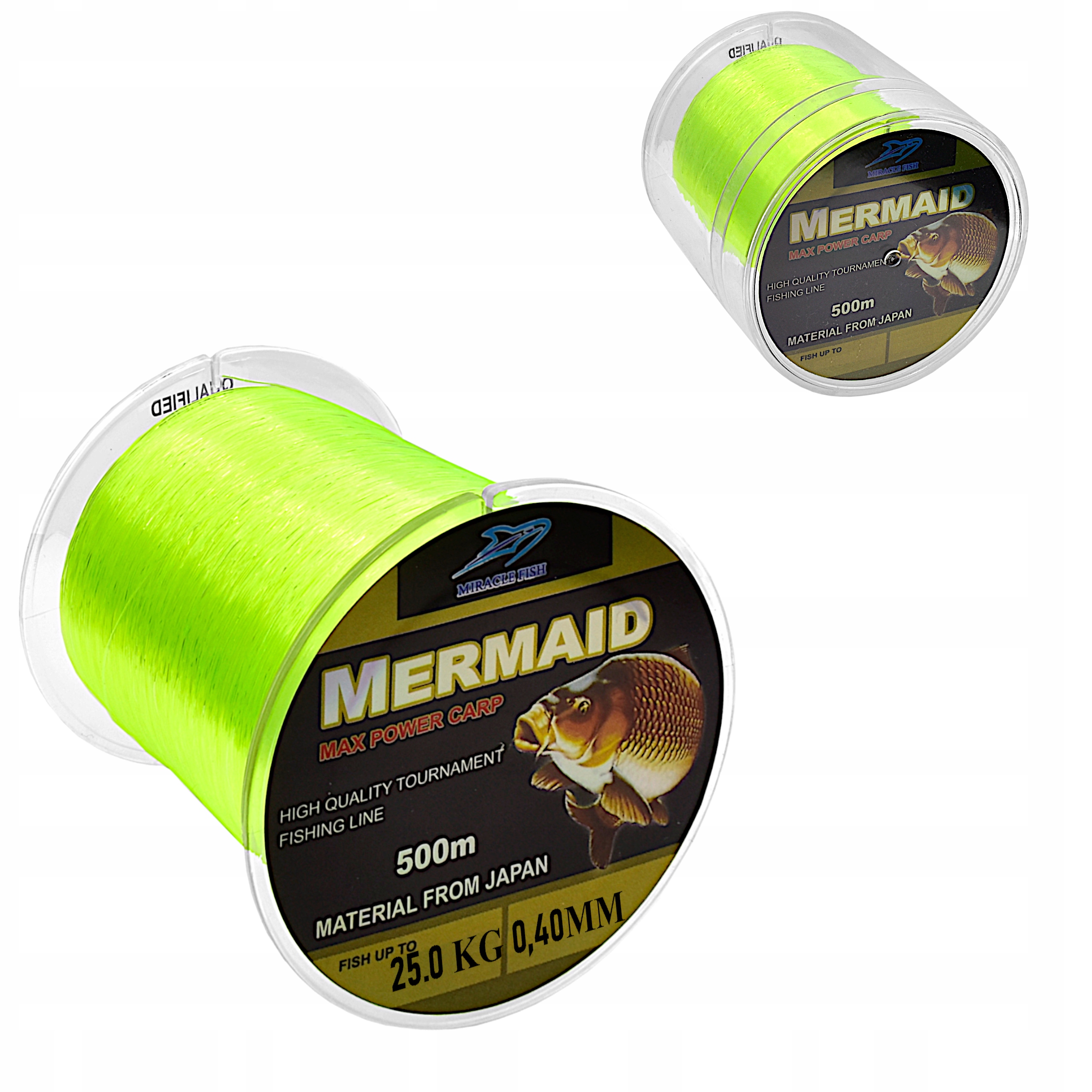 

Żyłka Wędkarska Mermaid Carp 0,40 mm /25 kg /500 m