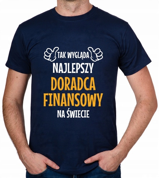 

koszulka Najlepszy Doradca Finansowy prezent