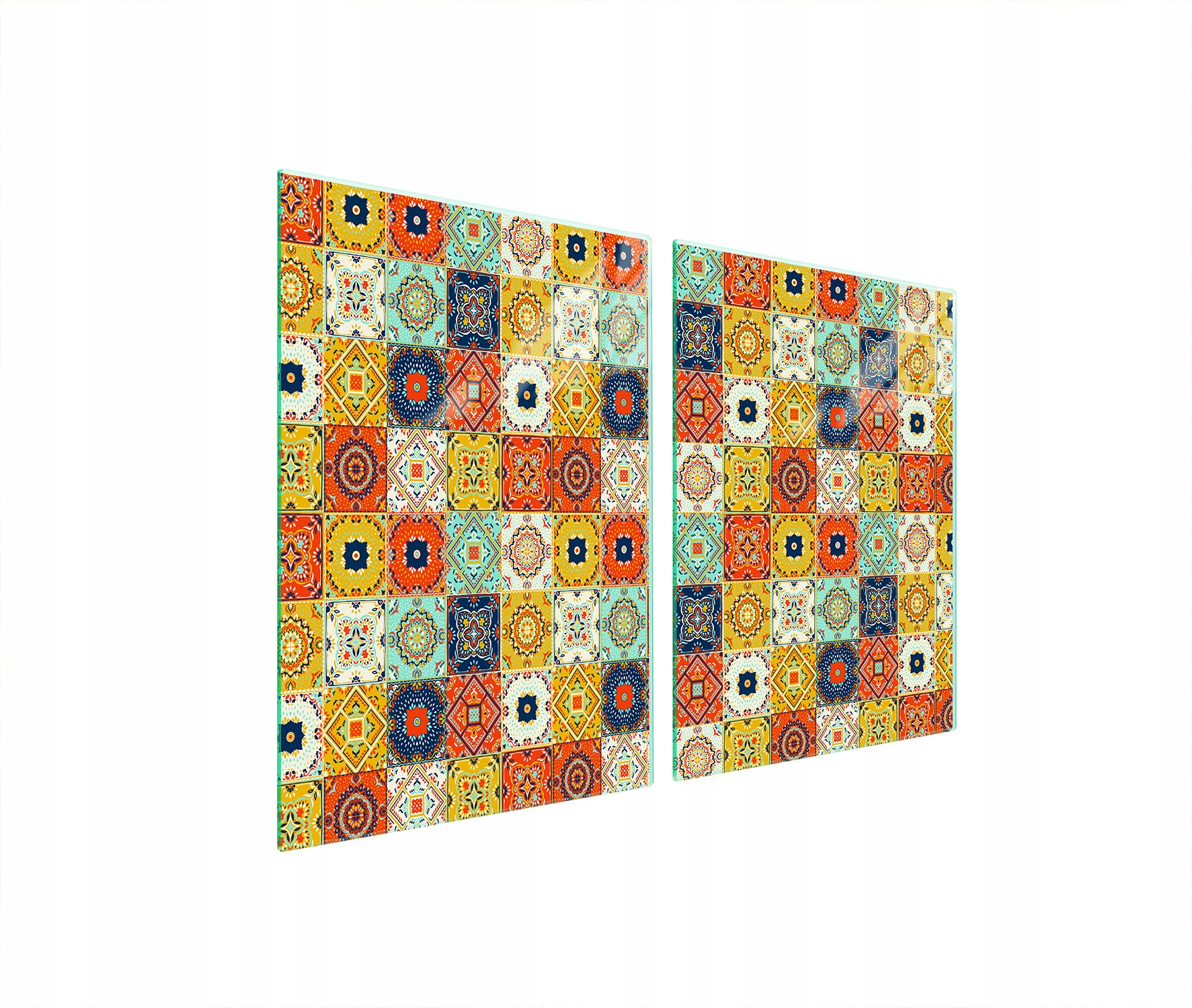 Skleněná Ochranná Deska Do Kuchyně 2x45x52 Mozaika Tvrzené Sklo