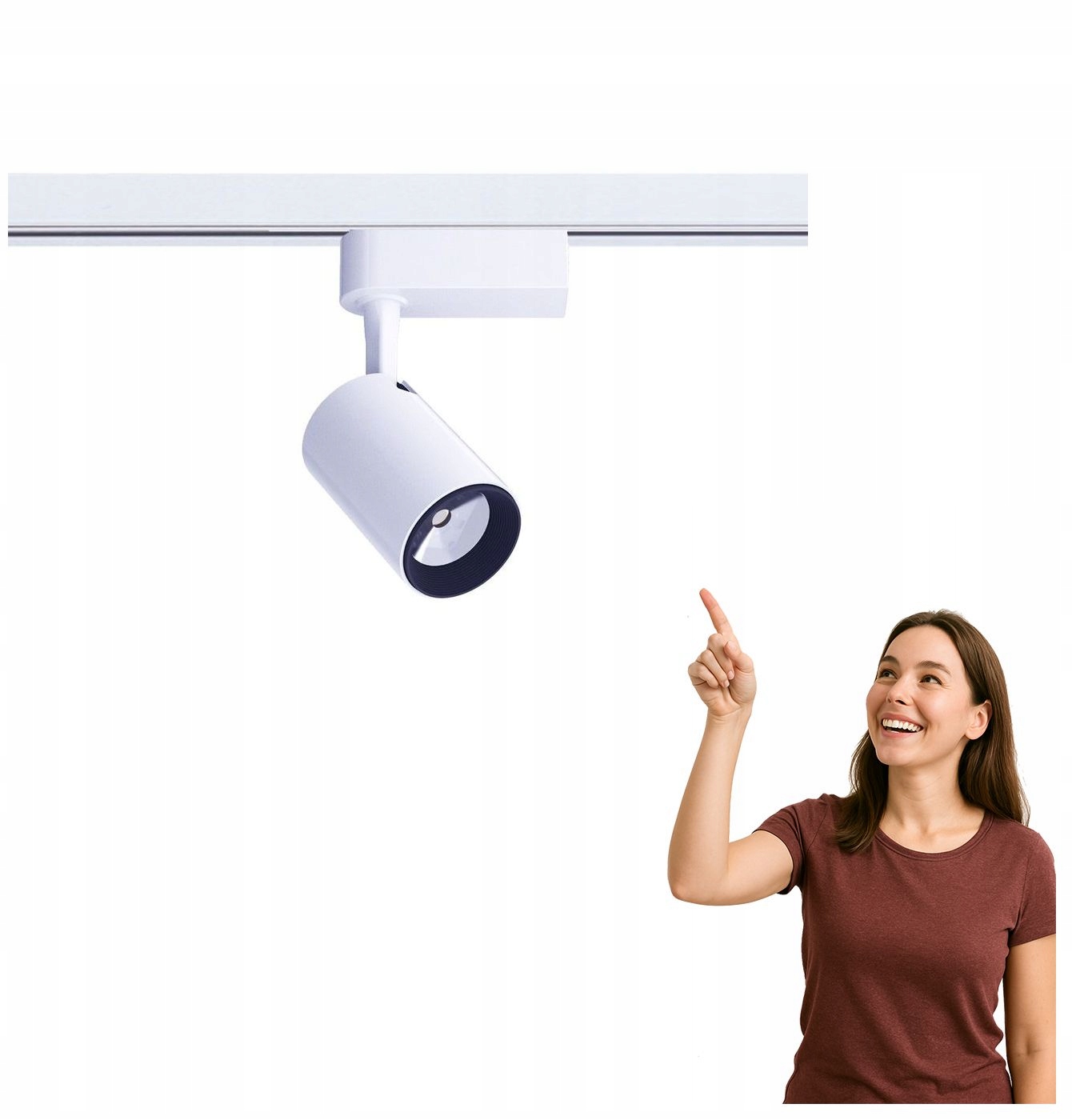 Led kolejnicový reflektor 7W Profile Iris 4000K Nowodvorski