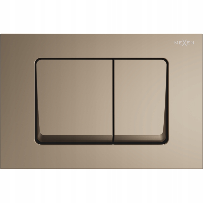 Mexen Fenix 10 Xs splachovací tlačítko, Zlatá 60