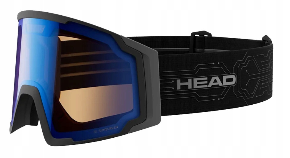 Lyžařské brýle Head Neves Sunscreen blue/black (S1-S3) L