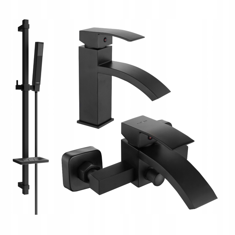 Mexen Libra DQ77 vaňová súprava, čierna 745103DQ77-70