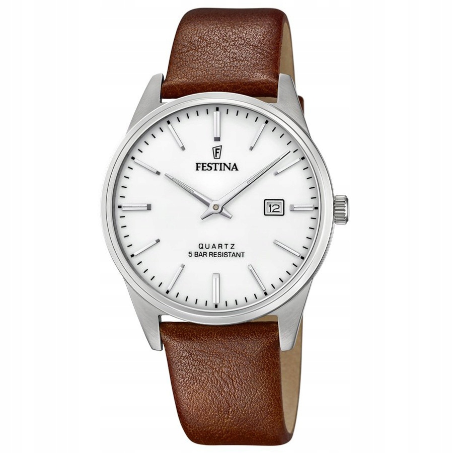Pánské Hodinky Festina F20512-2, hnědý řemínek