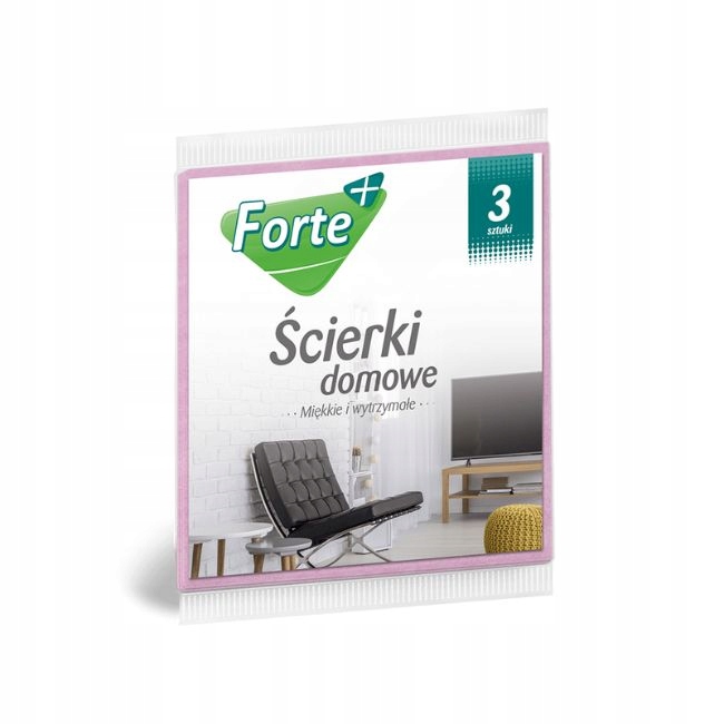 

Forte Ścierki Domowe 3 Sztuki chłonne