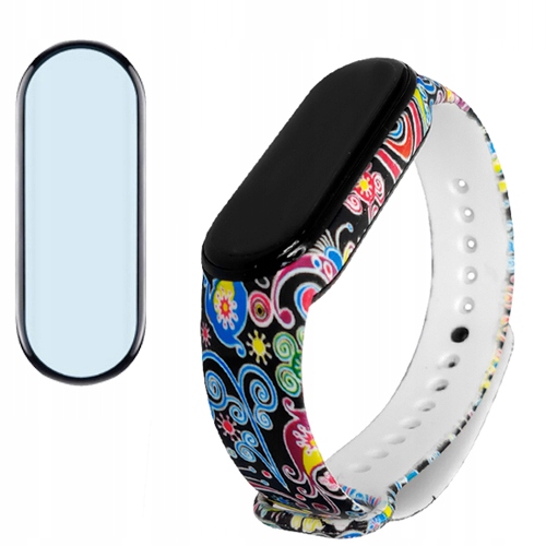 

Opaska Ze Szklem do Xiaomi MI Band 5- Wiele Wzorów