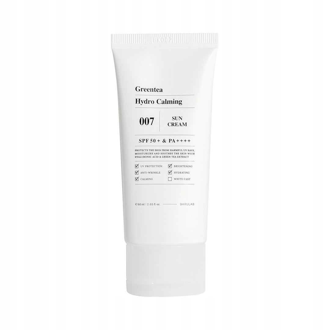 Korejský opalovací krém se zeleným čajem Spf 50+