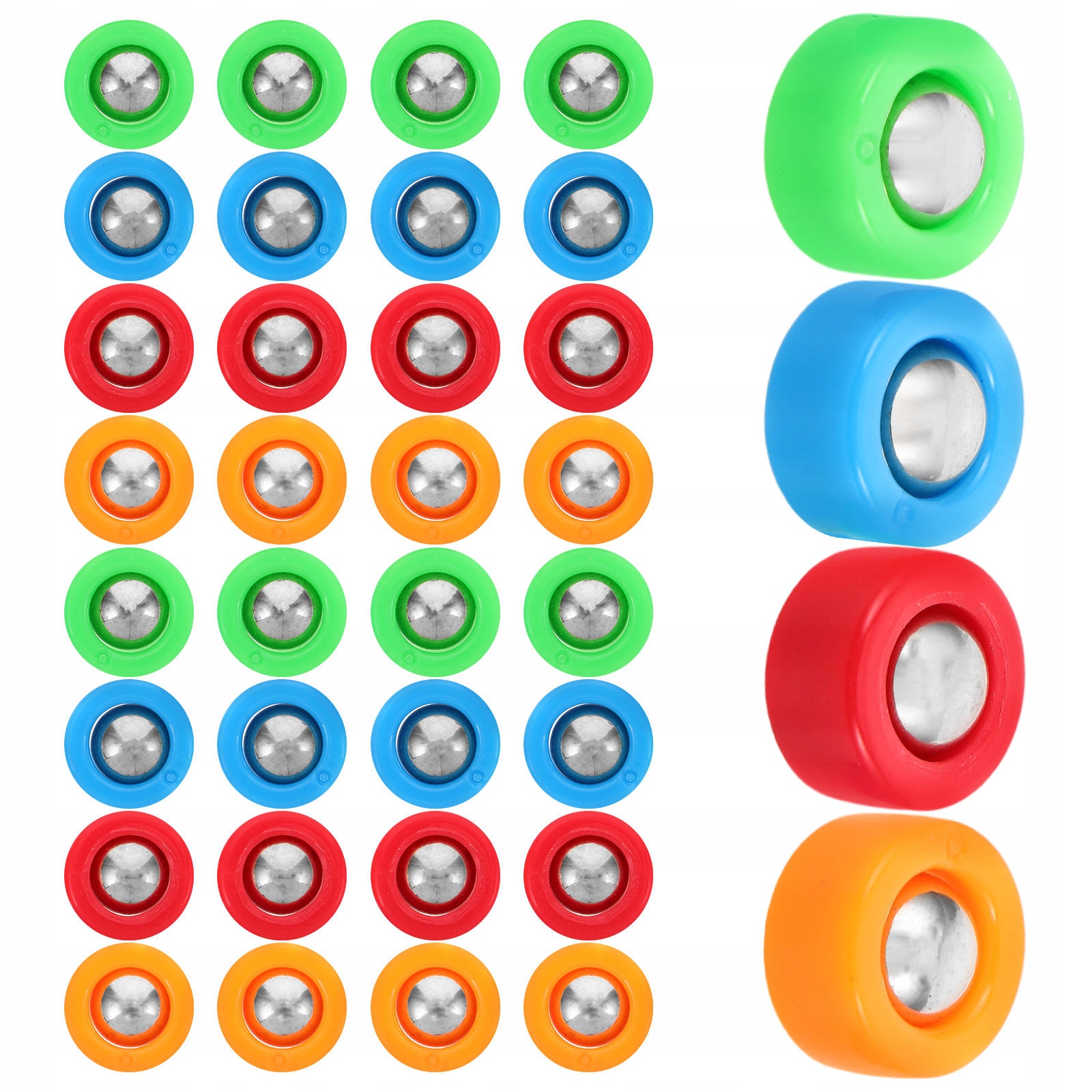 40Pcs Portable Mini Shuffleboard Accessories for Home and Travel Play