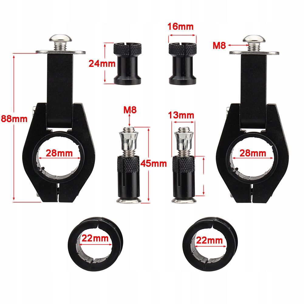 OSŁONY RĄK Handbary YAMAHA KTM SX EXC SXF ENDURO Producent inny