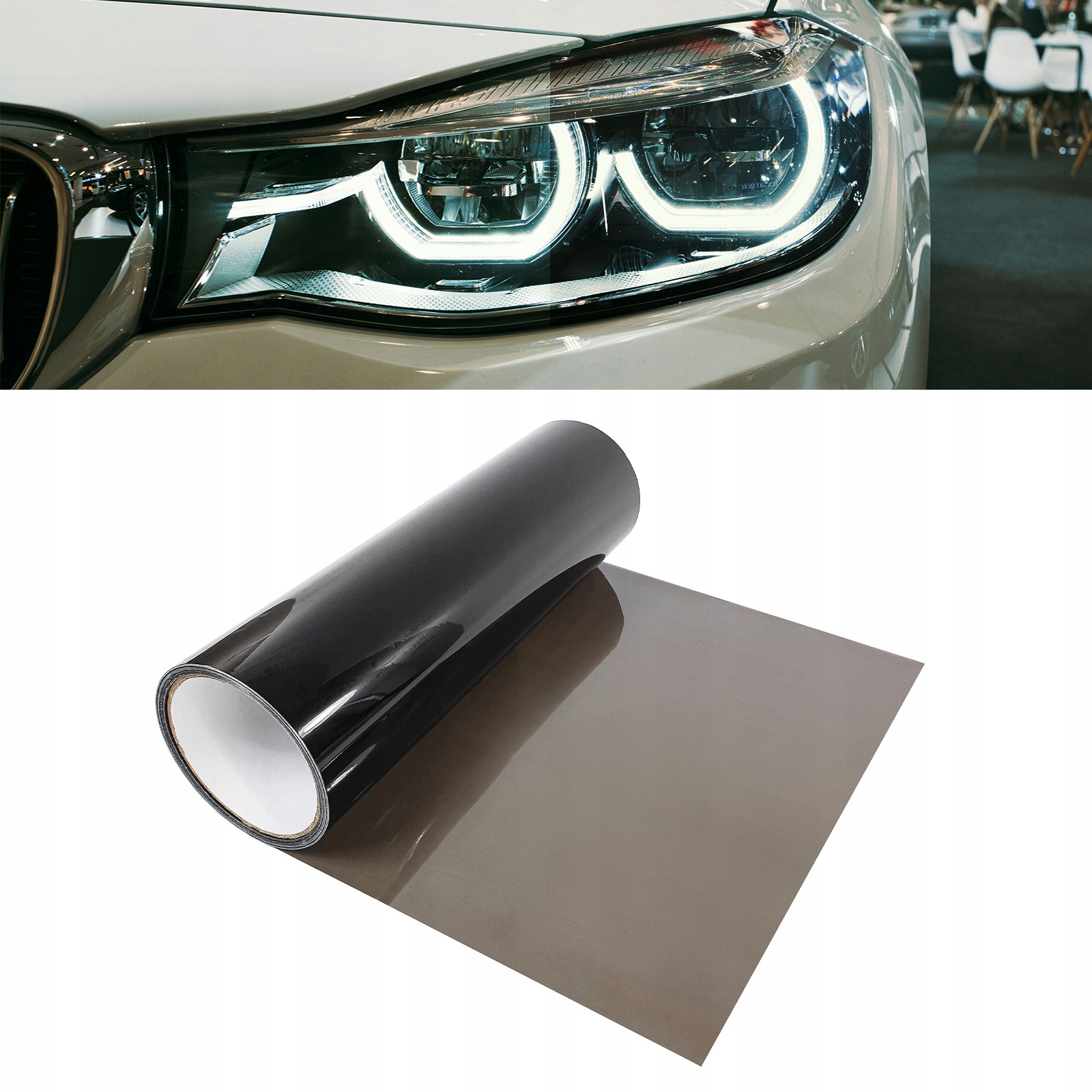 Fólie pro polepování světlometů světel automobilu motocyklu
