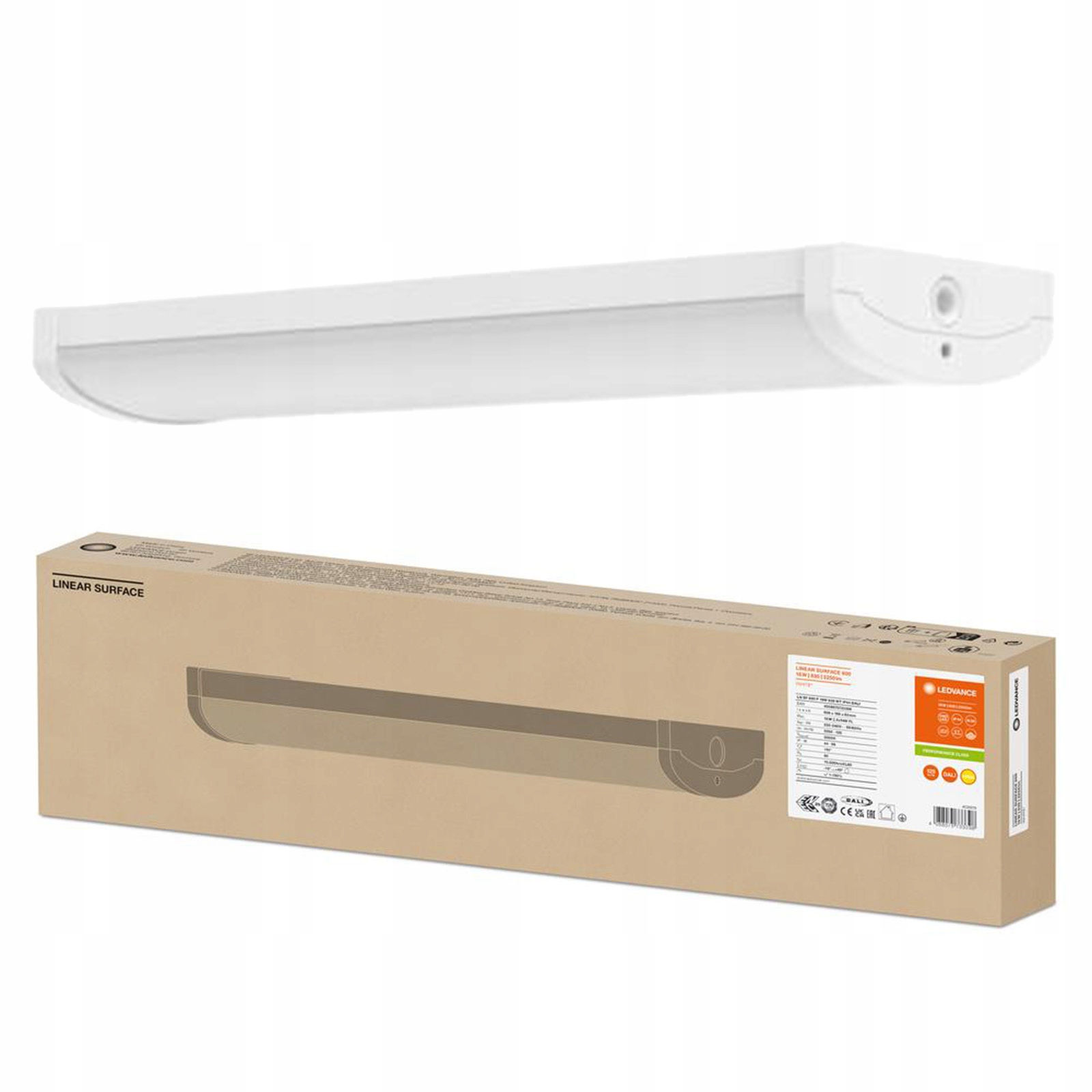 Lampa Lineárna osvetľovacia lišta 18W 2340lm 3000K Biela Linear