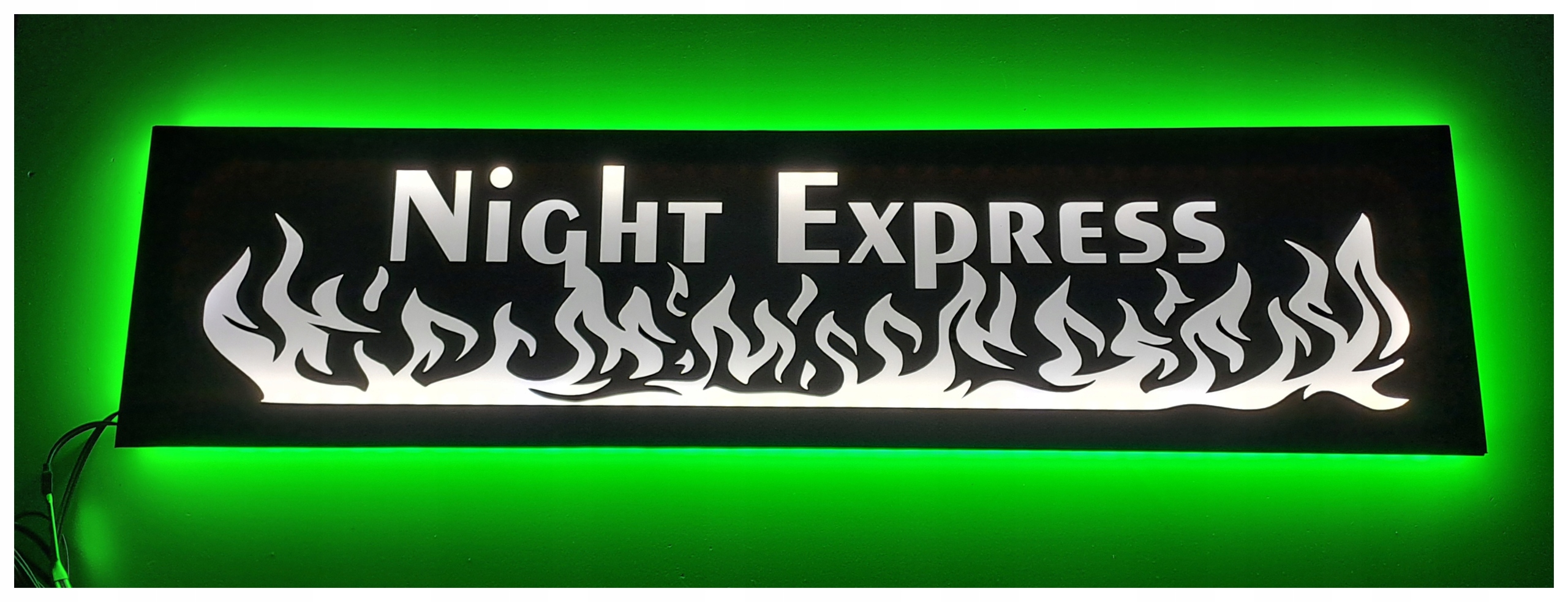 Led tabuľa Night expres nad posteľou man daf scania s podsvietením kabíny Tir