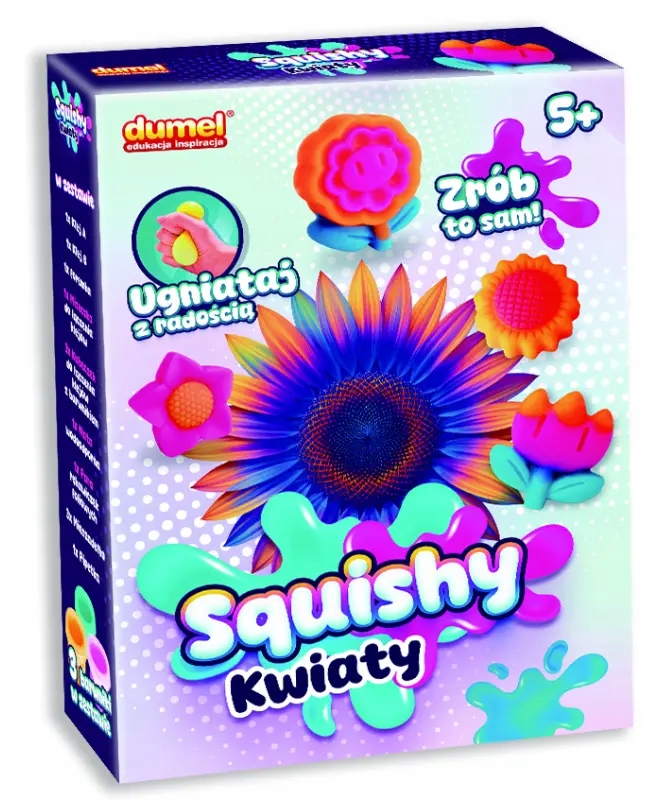 Squishy. Kwiaty. Dumel Discovery