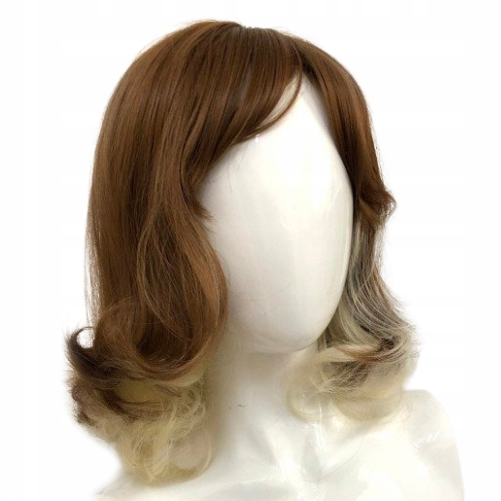 Paruka Cameron syntetické kaštanové vlasy #T12-613/60 hnědá ombre Dárek