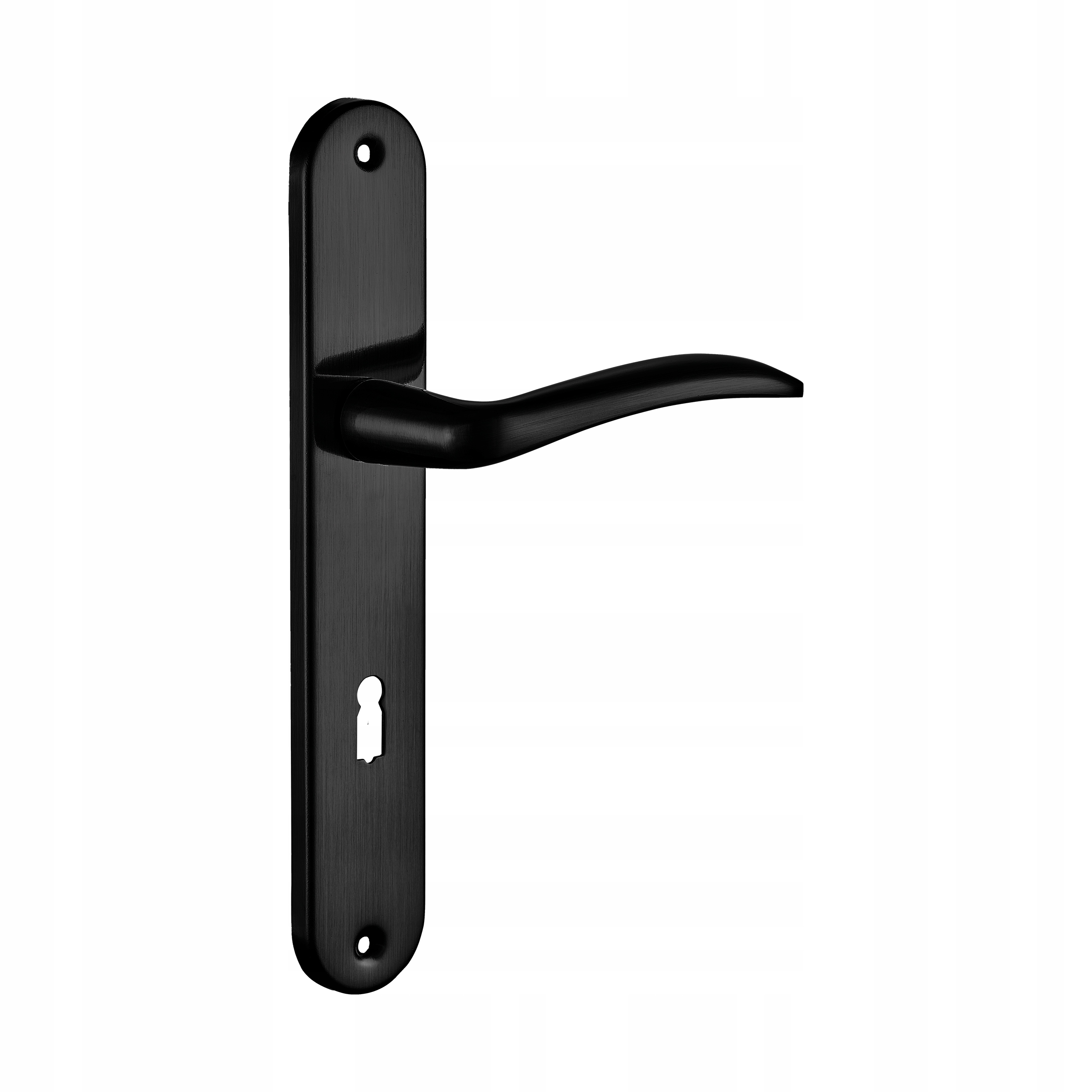 

Klamka Do Drzwi Mila 72 Klucz Black