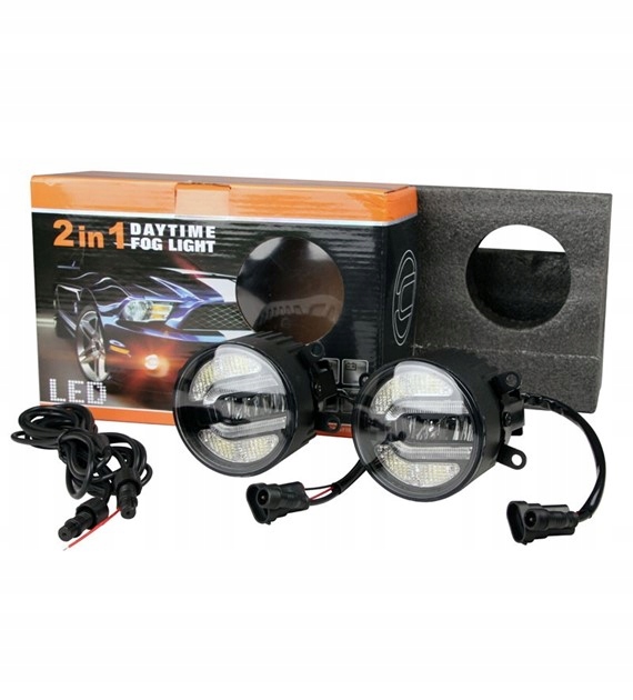 Світлодіодні денні ходові вогні з галогеном M-Tech 12V MITSUBISHI