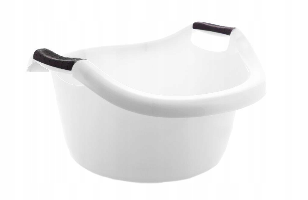 DUŻA MISKA 30L DO ŁAZIENKI NA PRANIE Z UCHWYTAMI