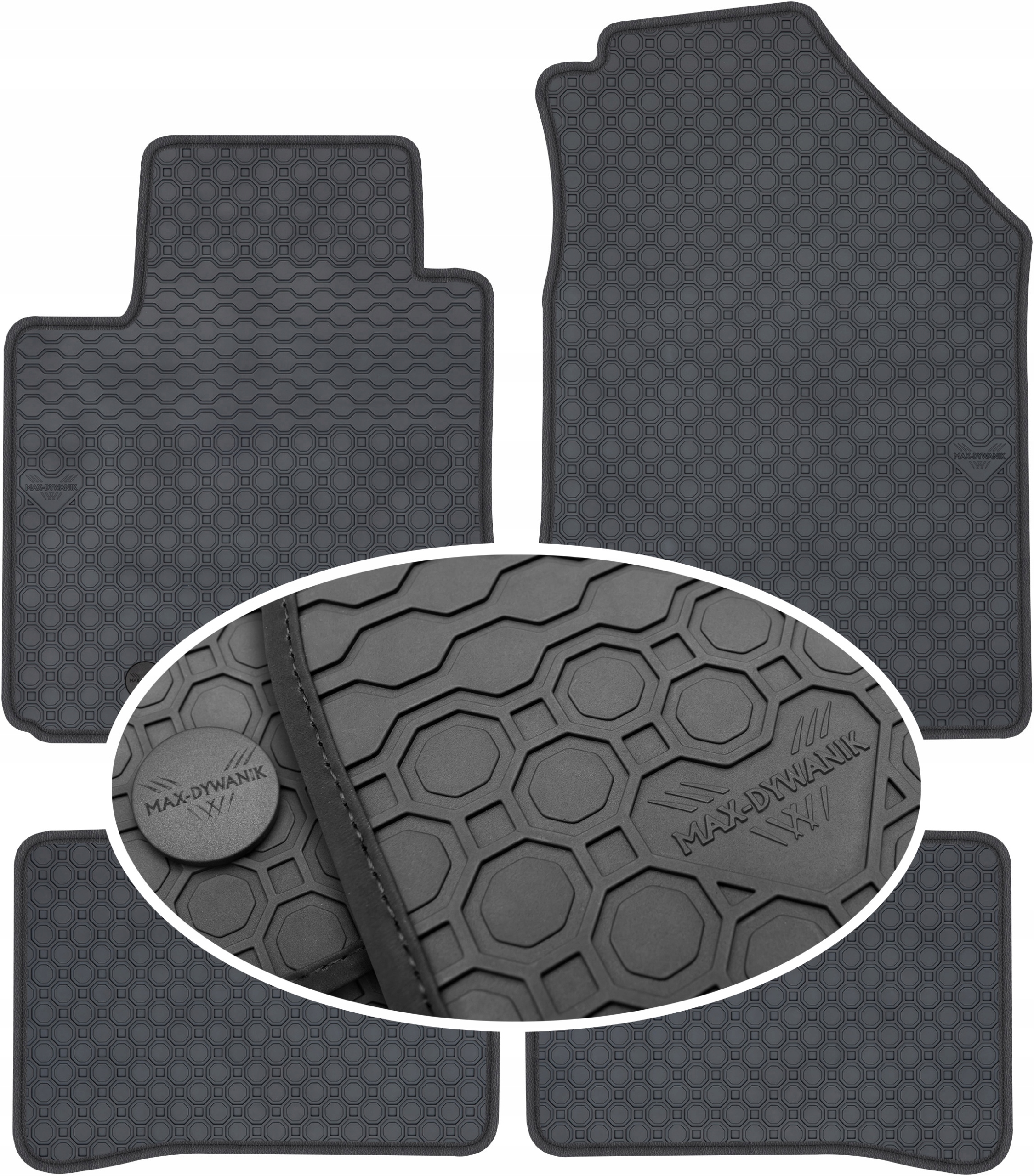 Hyundai i10 III Hb 2020 Gumový koberec PrimeLiner čierny