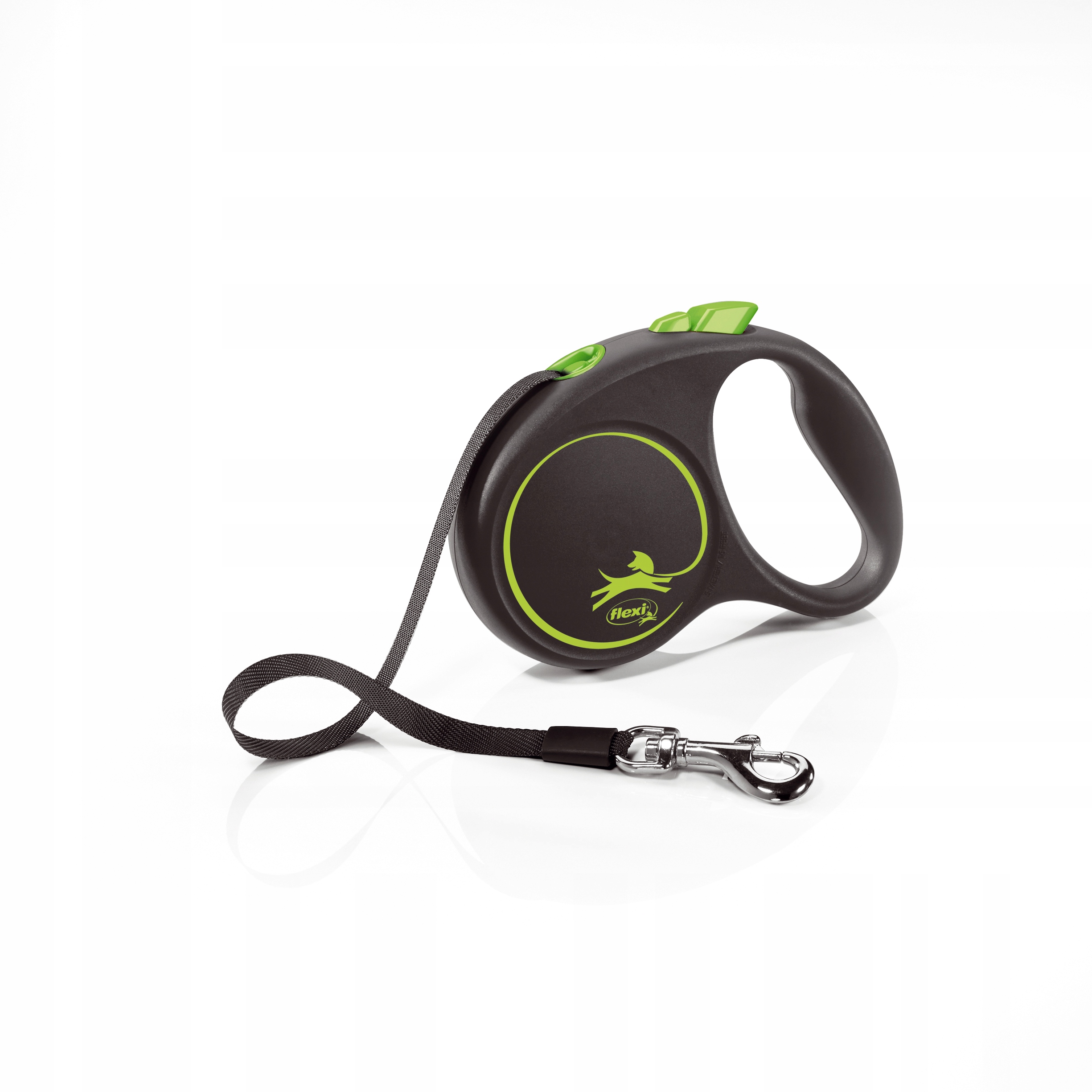 

Flexi Black Design smycz taśma zielona S 5m 15kg
