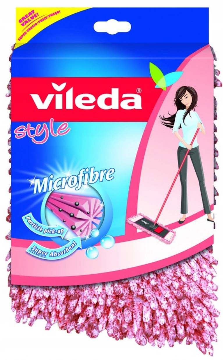 

Vileda Wkład do mopa płaskiego Style Chenille