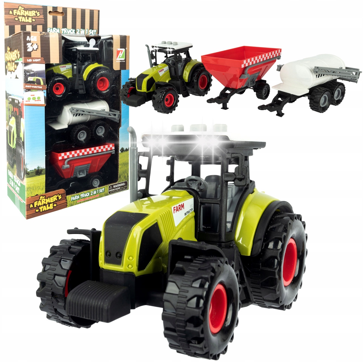 

Ciągnik Traktor Maszyny rolnicze Zestaw Farmera