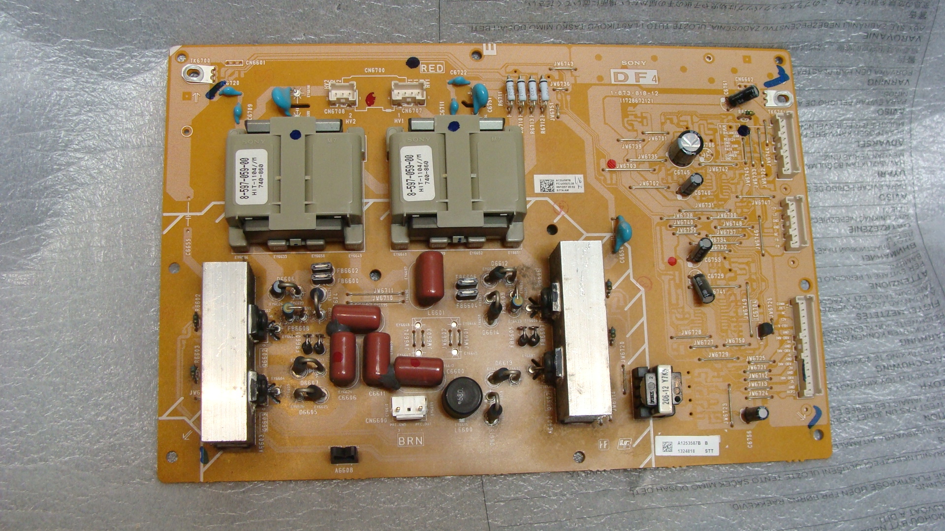 1-873-818-12 KDL-52W3000 sony