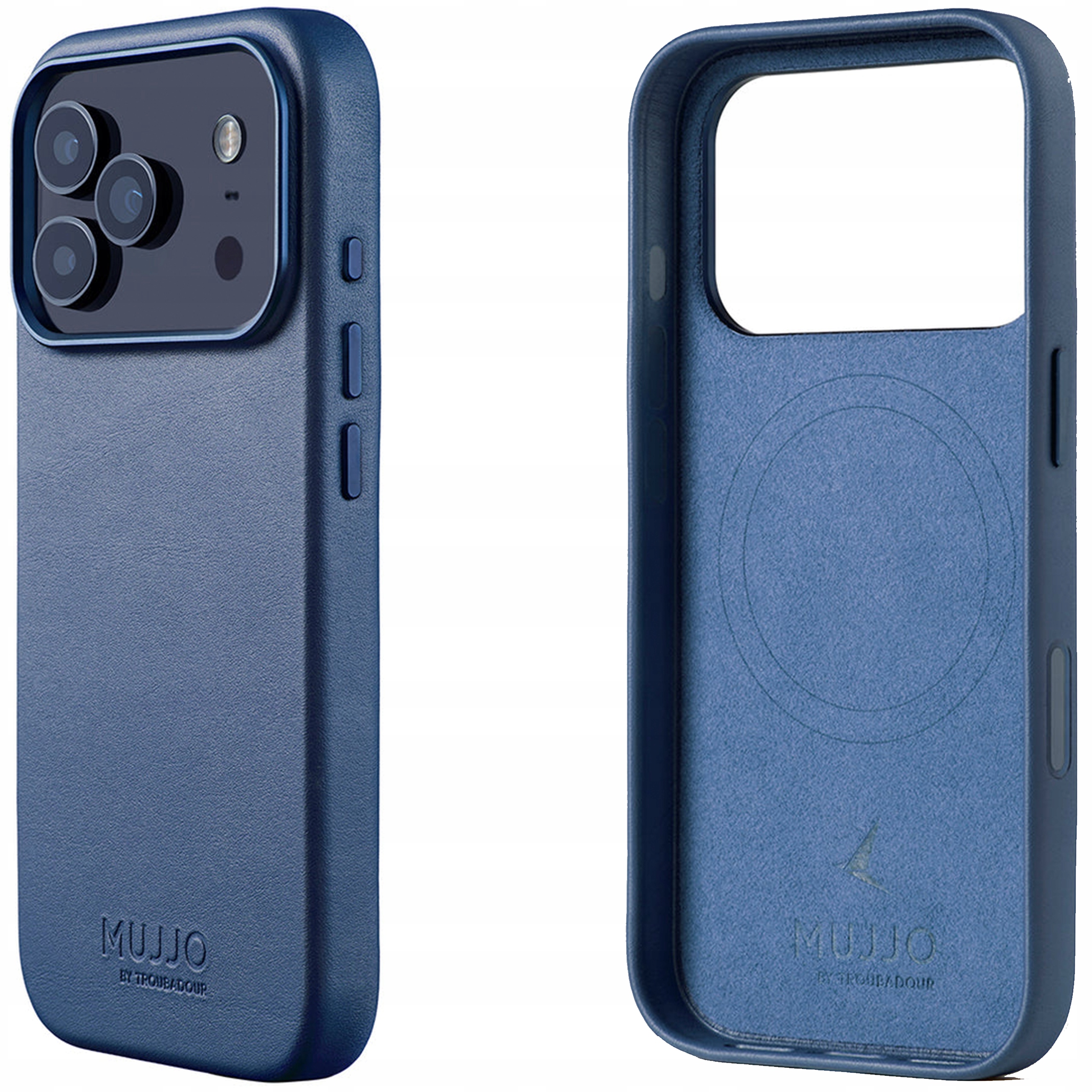 Mujjo Leather Case Pouzdro kožené s MagSafe pro iPhone 17 Pro Kryt