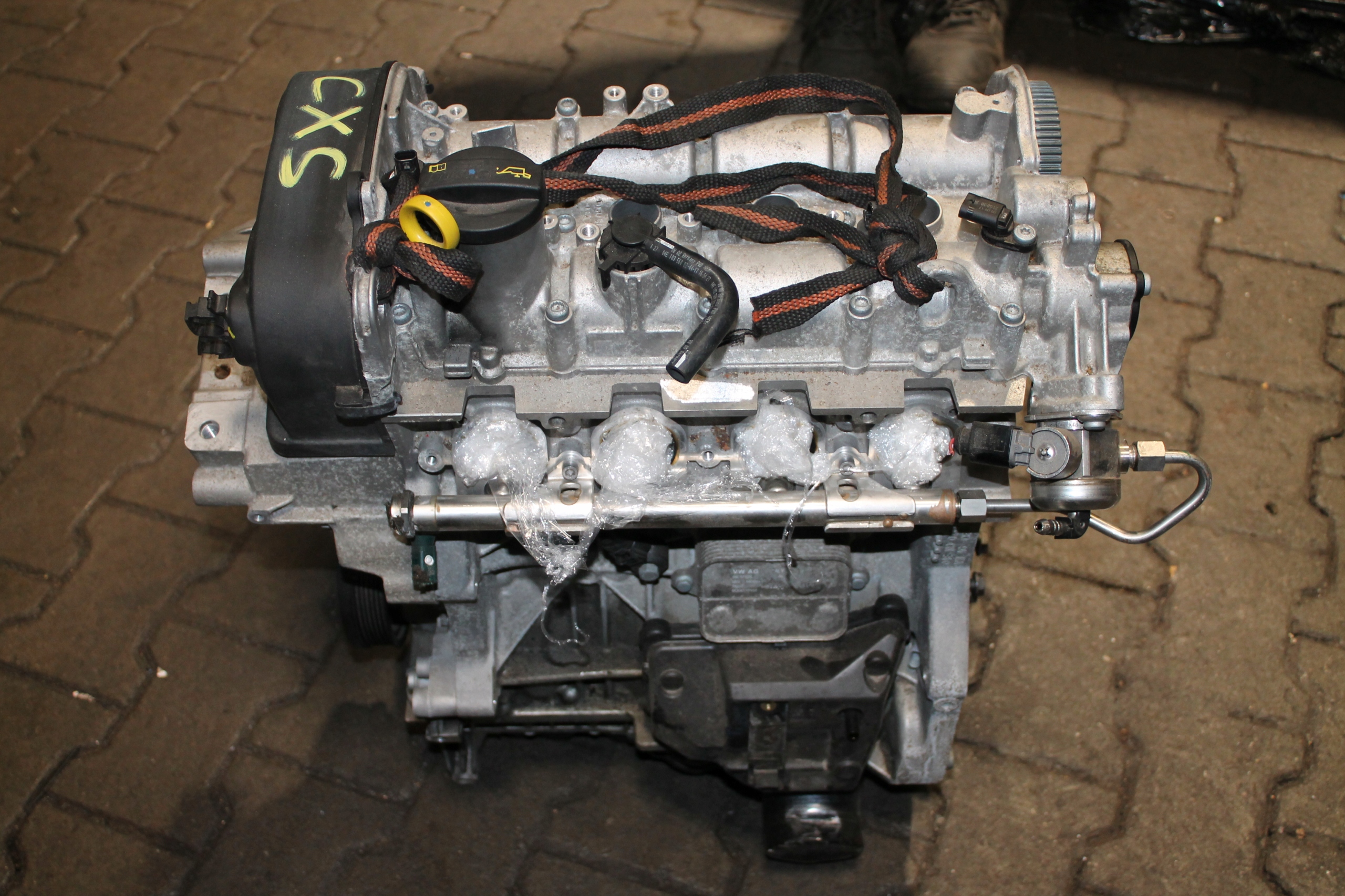 engine VW SKODA 1,4 TSI CXS 30 TYSKM unprotected LSUPEK